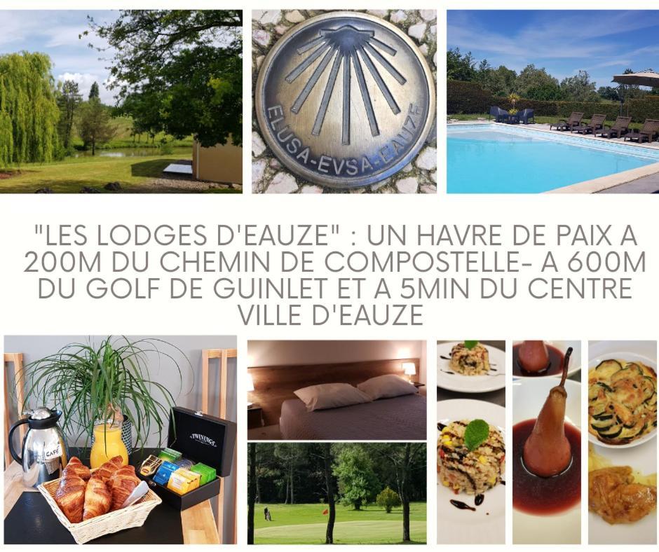 Hotel Les Lodges D'Eauze Exteriör bild